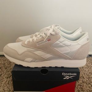 Size 11 - Reebok Classics White Light Gray